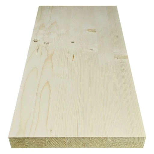 Мебельный щит 40*800*1400 ель площадка, сорт АВ